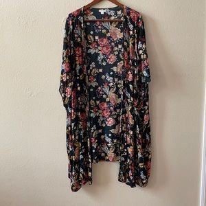 Xhiliration Target kimono cardigan used sz M/L